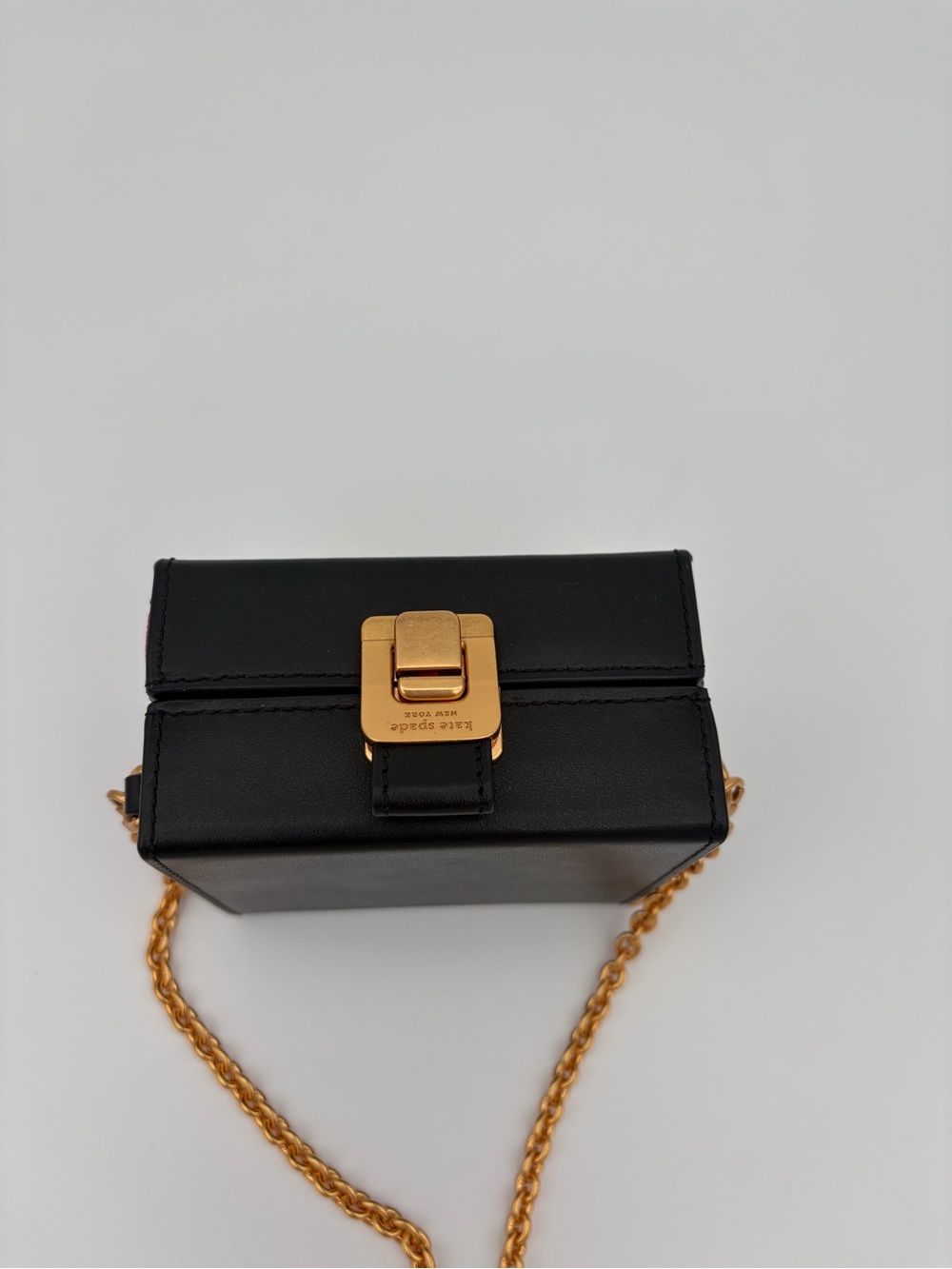 kate spade Black Mini 'Jazz Bar' Embellished Box Bag - Picture 3 of 9